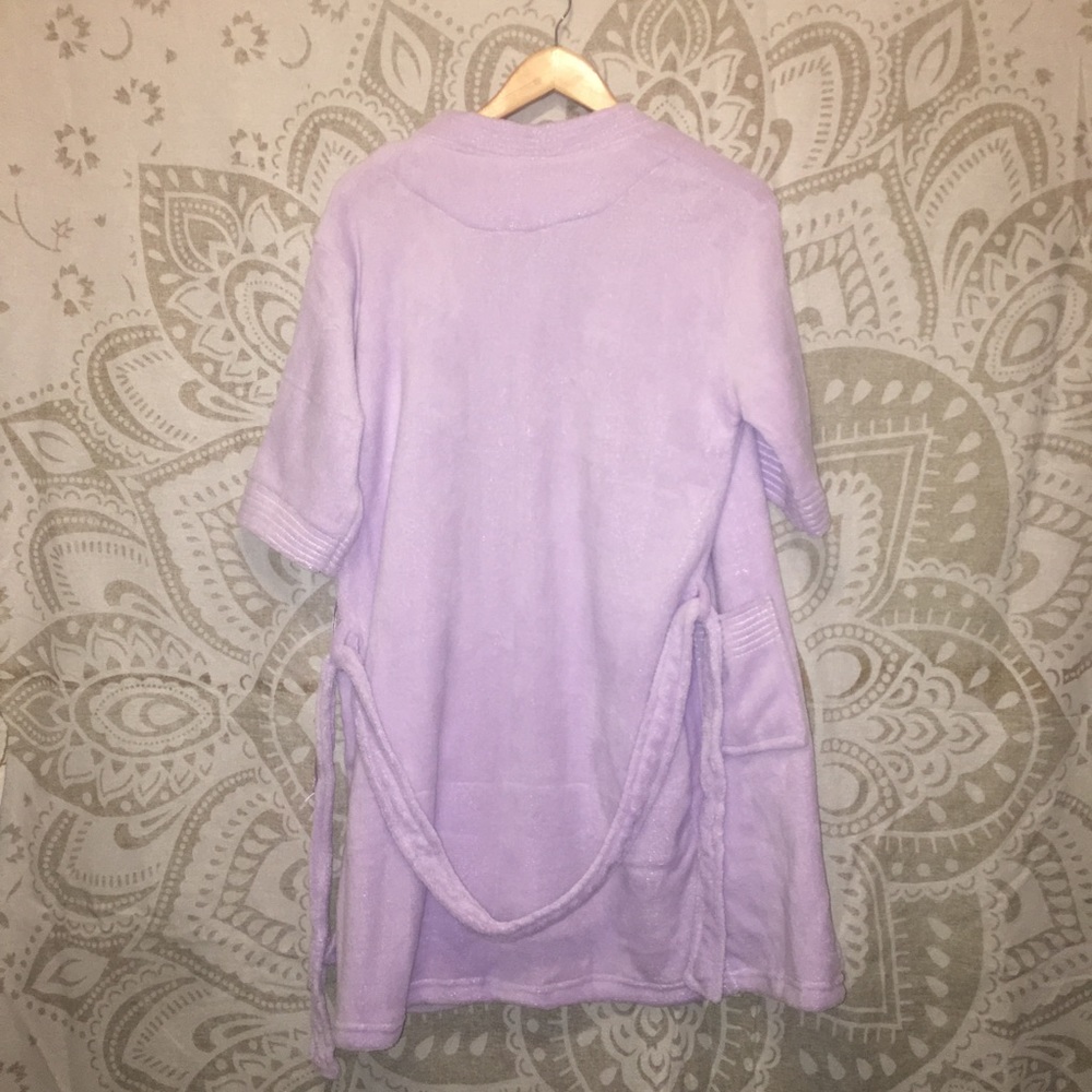 Purple Bath Robe - Picture 2 of 3
